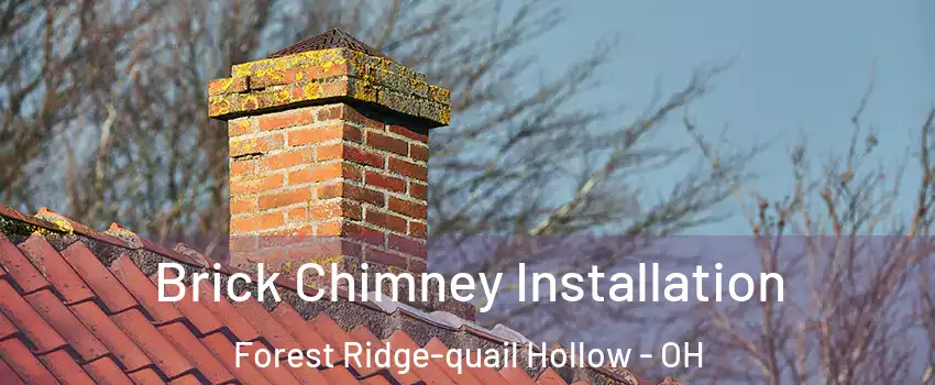 Brick Chimney Installation Forest Ridge-quail Hollow - OH