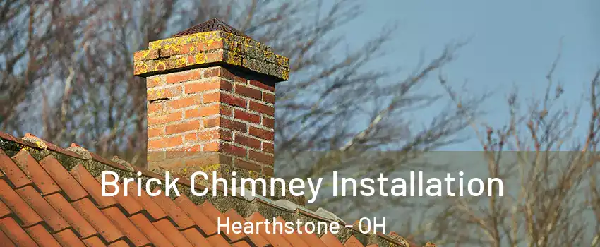 Brick Chimney Installation Hearthstone - OH