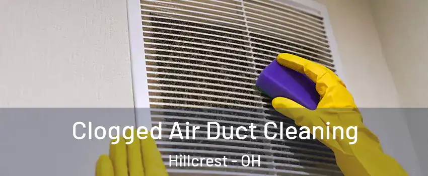 Clogged Air Duct Cleaning Hillcrest - OH
