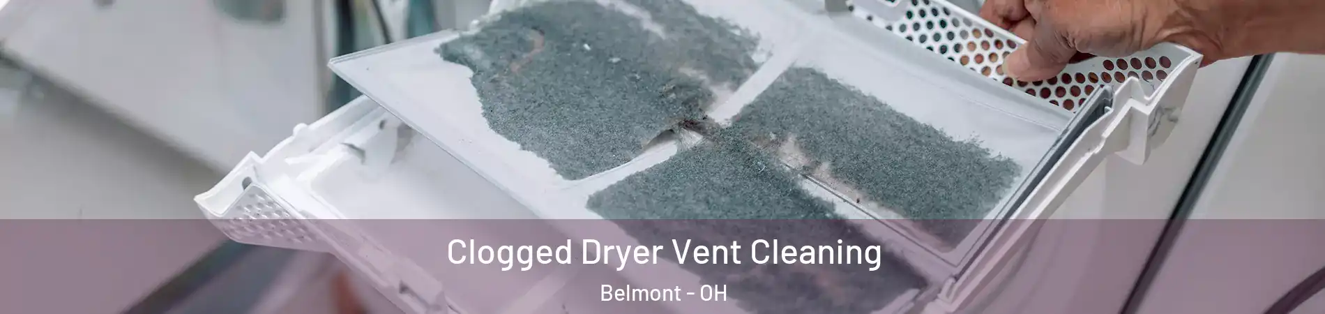 Clogged Dryer Vent Cleaning Belmont - OH