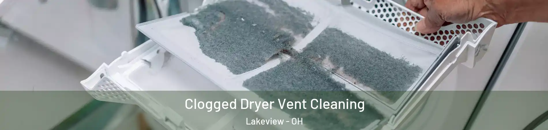 Clogged Dryer Vent Cleaning Lakeview - OH