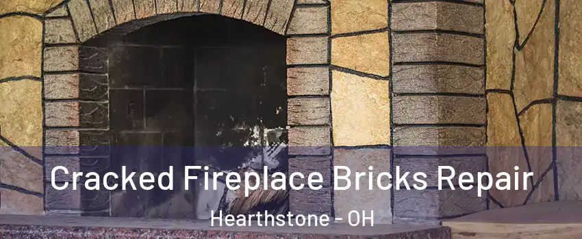 Cracked Fireplace Bricks Repair Hearthstone - OH