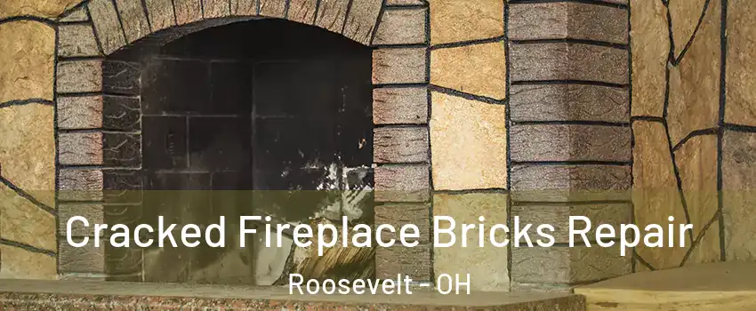 Cracked Fireplace Bricks Repair Roosevelt - OH