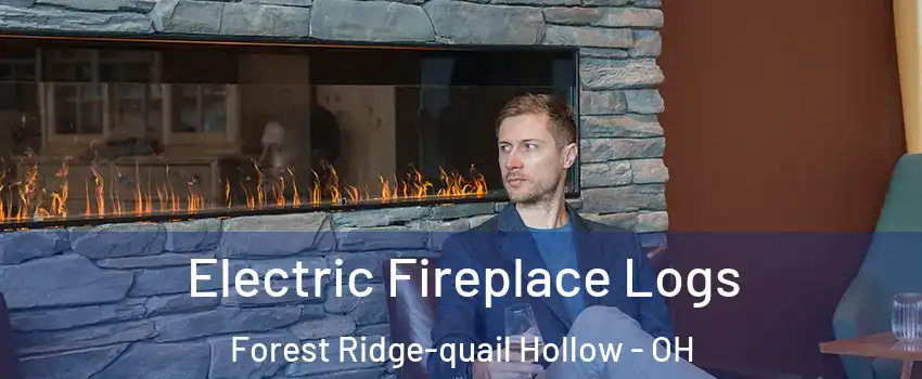 Electric Fireplace Logs Forest Ridge-quail Hollow - OH