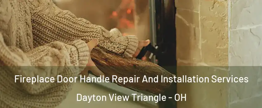 Fireplace Door Handle Repair And Installation Services Dayton View Triangle - OH