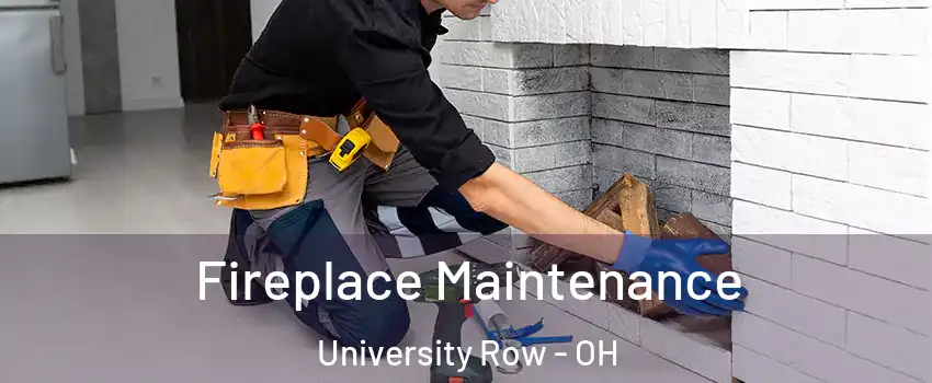 Fireplace Maintenance University Row - OH