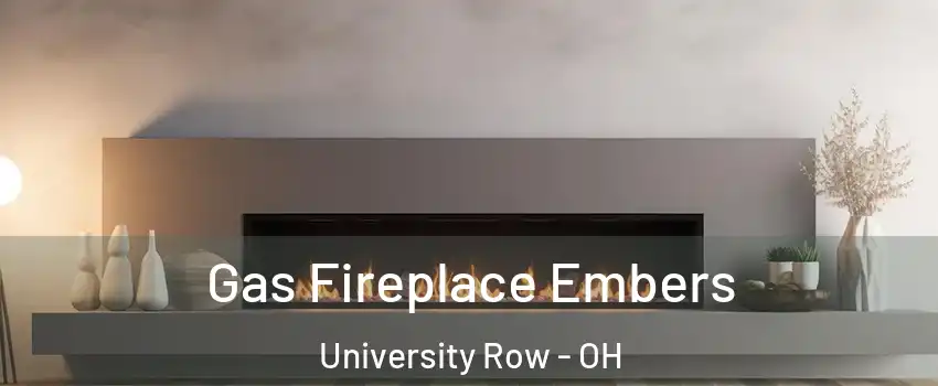 Gas Fireplace Embers University Row - OH