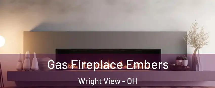 Gas Fireplace Embers Wright View - OH