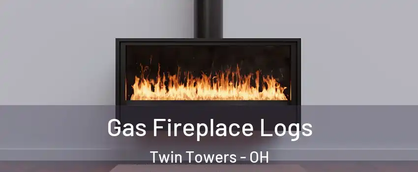 Gas Fireplace Logs Twin Towers - OH