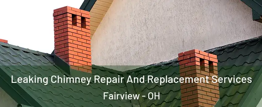 Leaking Chimney Repair And Replacement Services Fairview - OH