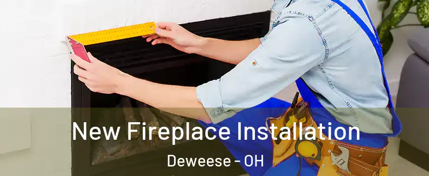 New Fireplace Installation Deweese - OH