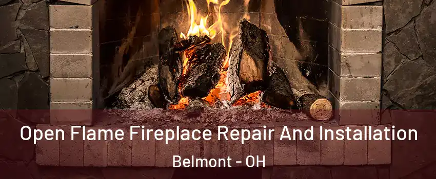 Open Flame Fireplace Repair And Installation Belmont - OH