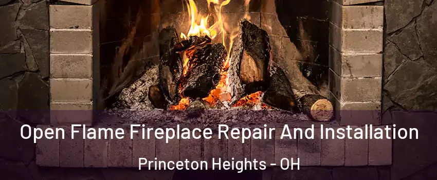 Open Flame Fireplace Repair And Installation Princeton Heights - OH