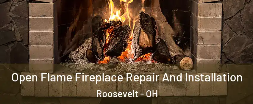 Open Flame Fireplace Repair And Installation Roosevelt - OH