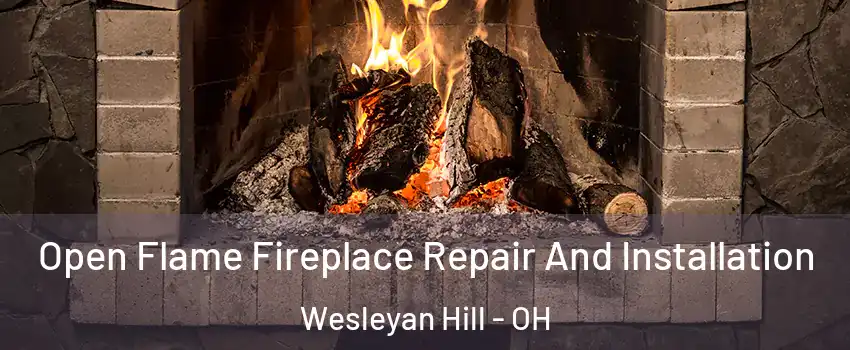 Open Flame Fireplace Repair And Installation Wesleyan Hill - OH