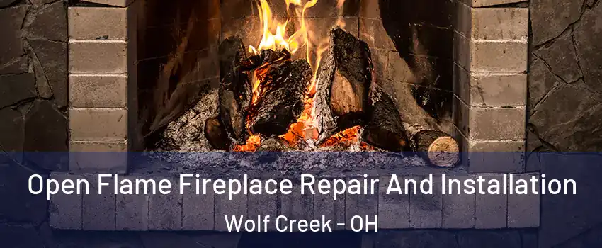 Open Flame Fireplace Repair And Installation Wolf Creek - OH