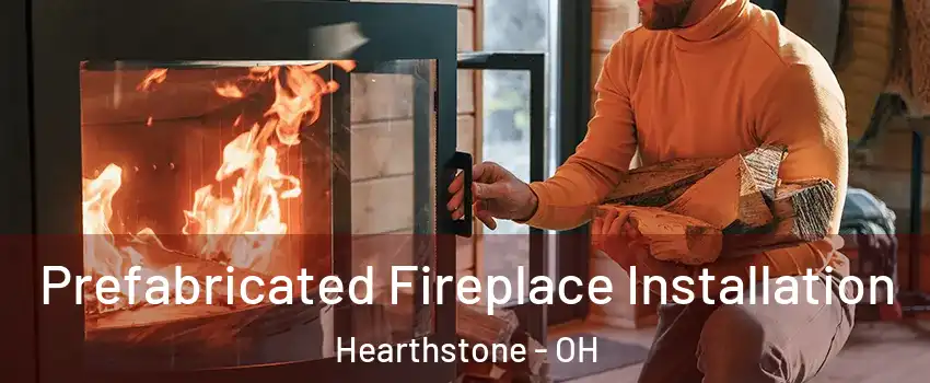 Prefabricated Fireplace Installation Hearthstone - OH